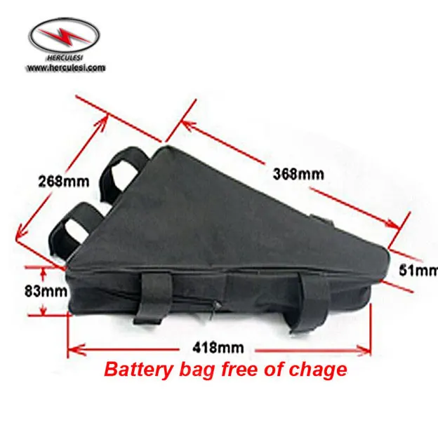 Discount Triangle Lithium Battery Pack 72V 20Ah for 72V 3000W Electric Bike Battery 1