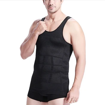 

Men Corset Body Slimming Wraps Tummy Shaper Vest Belly Waist Girdle Shapewear Underwear Weight Loss Product Face Lift Tool