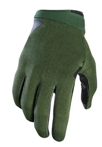 Велосипедные гоночные велосипедные перчатки Ranger гелевые брендовые велосипедные перчатки для мотокросса по бездорожью дышащие перчатки guantes de ciclismo gants sport luva MTB - Цвет: army green