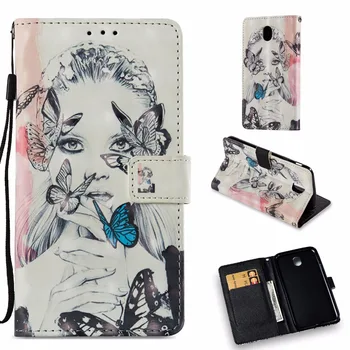 

Case Leather Wallet PhoneFor Samsung Galaxy J3 2017 Wallet Case J7 2017 Wallet Cover J7 2017 Stand Phone Case