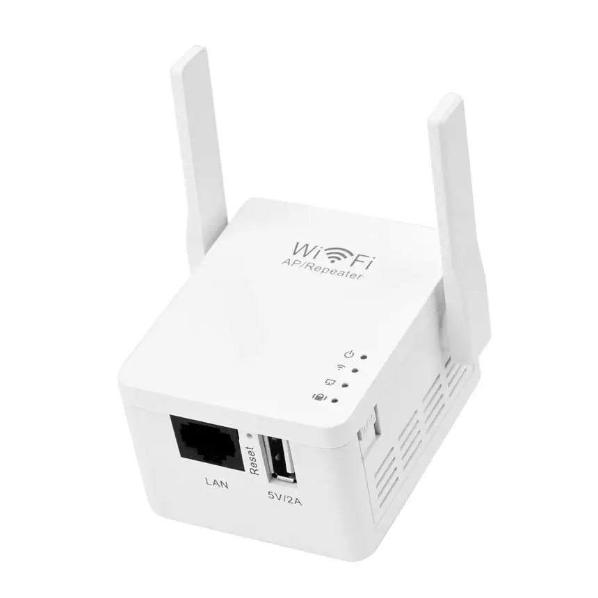 

HIPERDEAL Fashion Fast 300Mbps Dual Band 2.4GHz Wireless Range Extender WiFi Repeater Router May28 Drop Ship