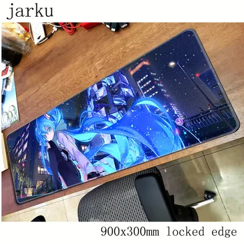 

Hatsune Miku mousepad gamer 900x300X3MM gaming mouse pad large Personality notebook pc accessories laptop padmouse ergonomic mat