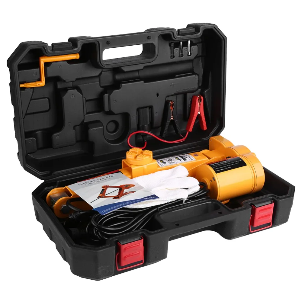 3T Gato Eléctrico Para SUV Coche Elevador Equipo de Emergencia Con Llave impacto