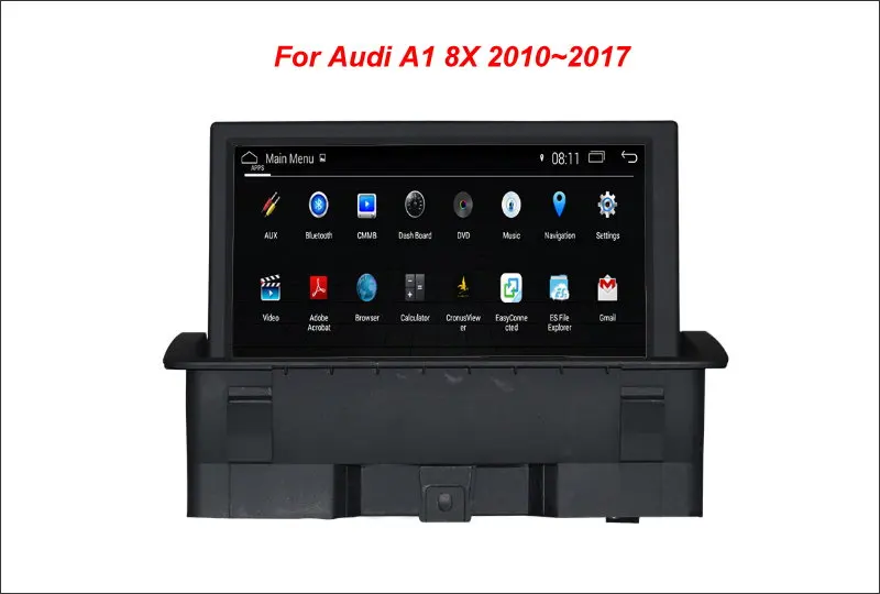 Liislee автомобильный Android мультимедиа для Audi A1 8X 2010~ стерео видео Радио BT wifi CD DVD плеер gps карта NAV навигационная система