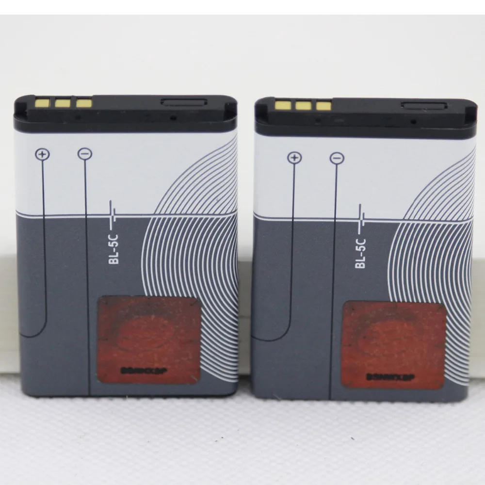 Аккумулятор 20X1020 мАч BL 5C для телефона Nokia 1100 1110 1200 1208 1280 1600 2600 2700 3100 3110 5130 6230