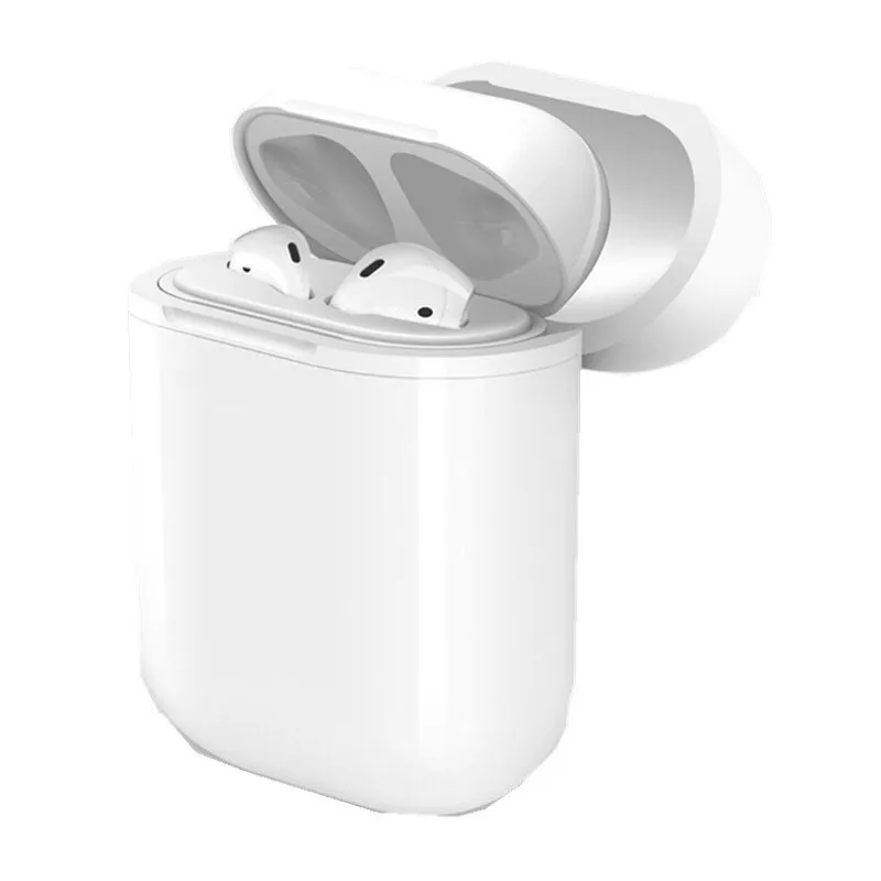 

120pcs QI Wireless Charger Case For Apple Airpods Wireless charging Receiver Box for Air pods Airpod Charge receiver wholesale