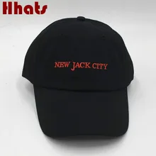 which in shower rapper black stitched NEW JACK CITY baseball cap embroidered women men curved snapback dad hat bones male female