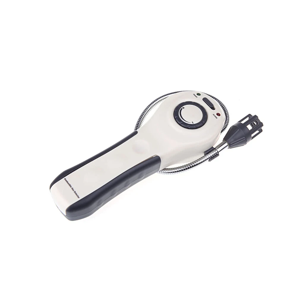 

Flammable Combustible Gas Detector Gas Leak Tester Sound Light Alarm Adjustable Sensitivity