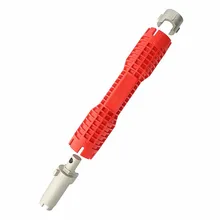 new Multifunctional Lightweight Home Kitchen Bathroom Faucet and Sink Installer Wrench Anti-Slip Handle Double Head Wrench Tool