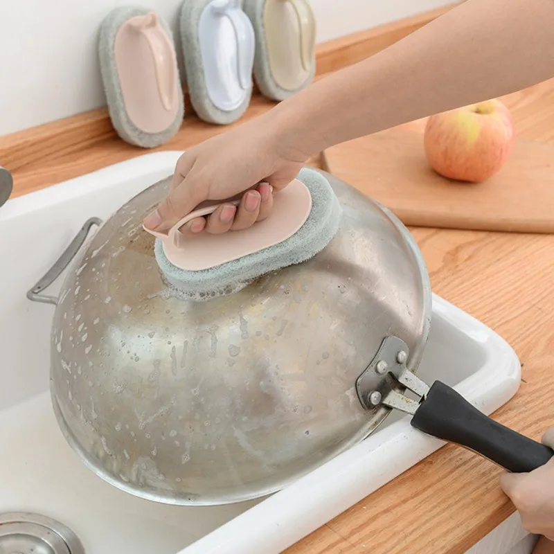 

Bathtub Floor Brush And Kitchen With Handle Sponge Cleaning Brush Stove Brush And Bathroom Sponge Brush