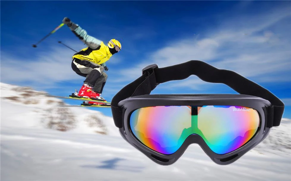 WOSAWE лыжные очки X400 УФ-защита Спорт сноуборд коньки лыжи очки для Для мужчин Для женщин мотоцикл очки