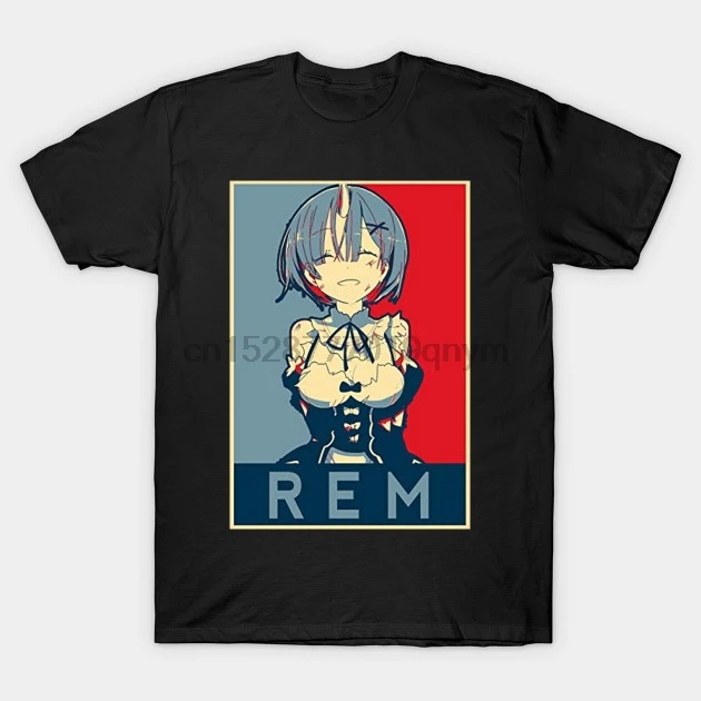 

Men t shirt Short sleeve ReZero Rem Re Zero T Shirt Women t-shirt tee tops