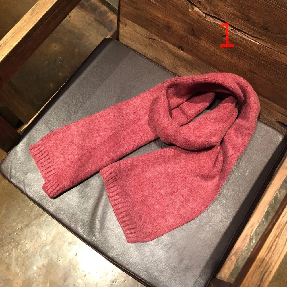 

New children's long knitted scarf