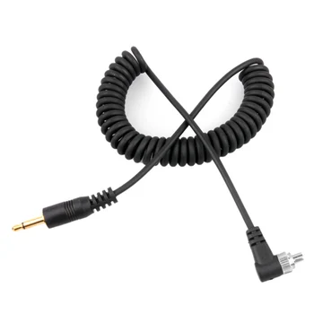 

New PC-3.5mm 3.5 mm Male PC Sync Flash Cable Camera PC Line 32-100cm DOM668