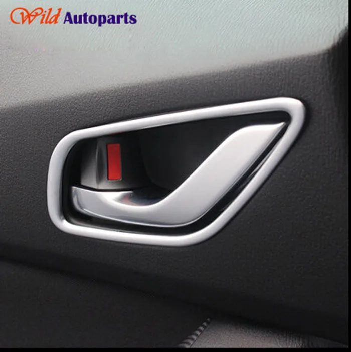 4pcs Pearl Chrome Interior Door Handle Cover Mould...