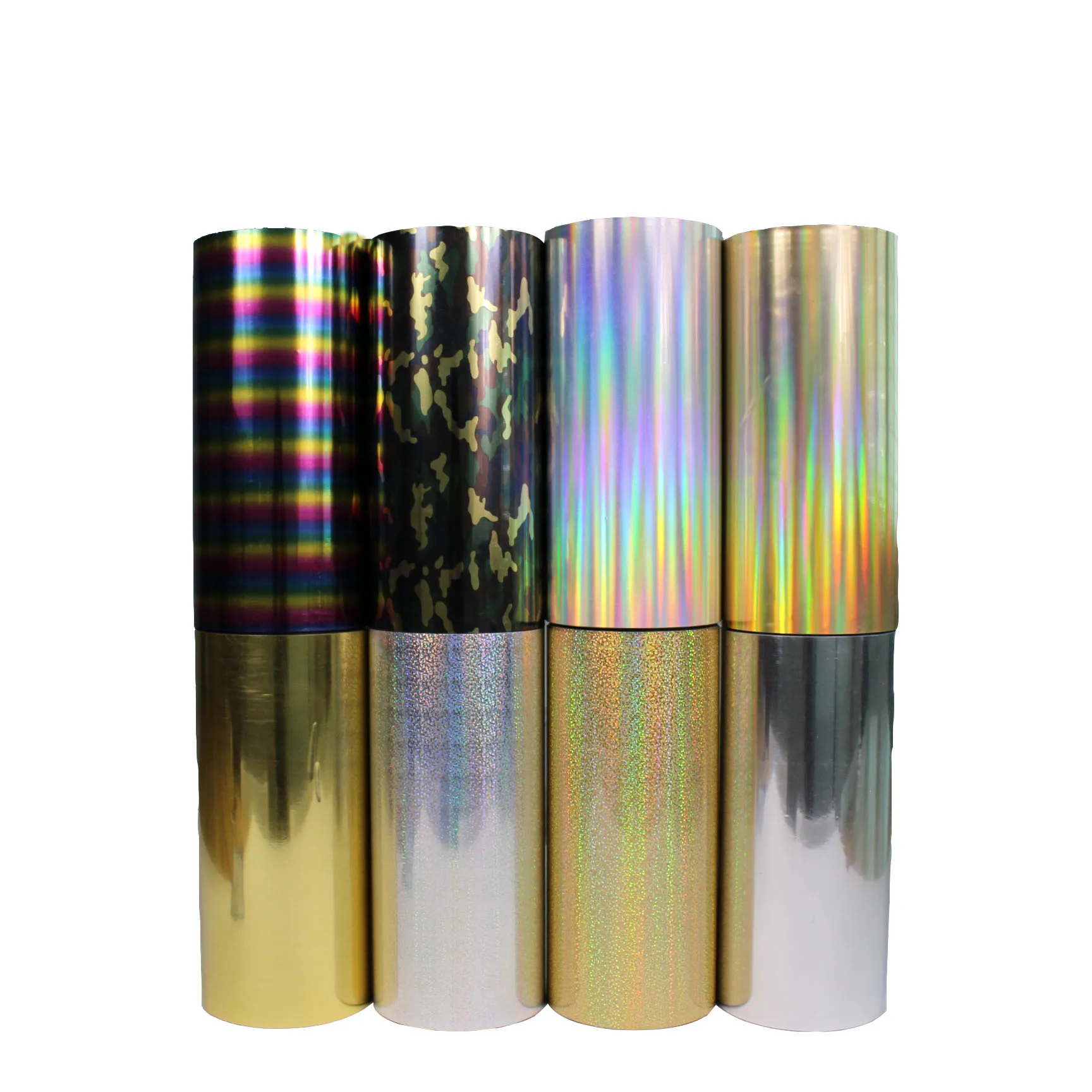 

Free shipping 1 roll 25cmx25m hologram Heat Transfer Vinyl Camouflage Rainbow Metallic & Laser Iron on Film HTV T-shirt