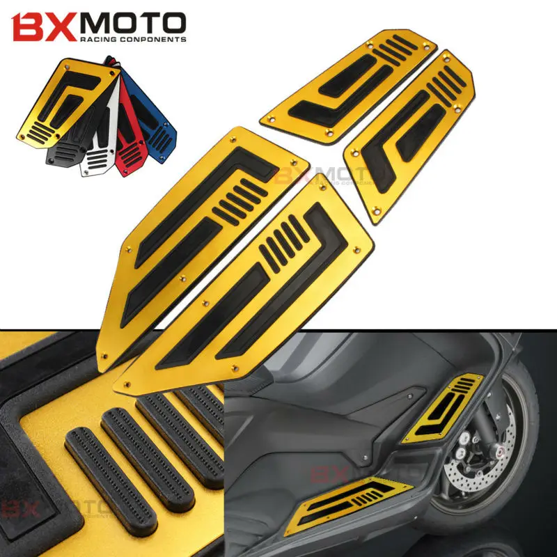 Передняя и задняя педали для мотоцикла 4 шт. подножка Yamaha TMax530 T Max TMax 530 2012 2016|peg