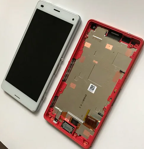 

4.6" LCD display For Sony Xperia Z3 compact D5803 D5833 Digitizer Sensor Z3 mini Assembly with Frame plug Free Tools