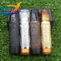 2019 Новый Фараон мех Mod тонкий кусок с QP Кали RDA 18650 батарея 26 мм diamater механический испаритель Slam шт. мод для испарителя