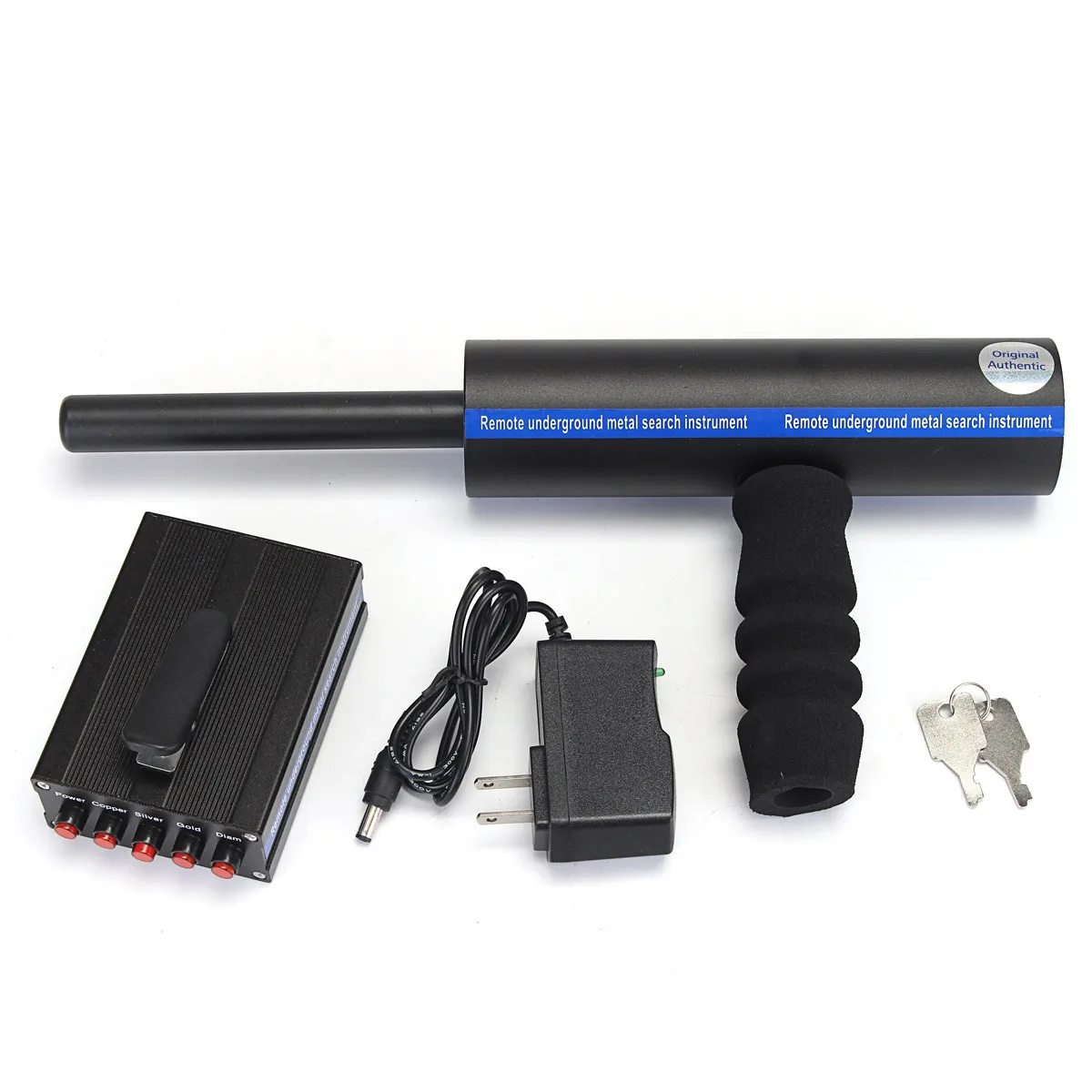 

NEW 800M Search Range Underground Metal Gold Diamond Detection Scanner Detector +Box Security Safety