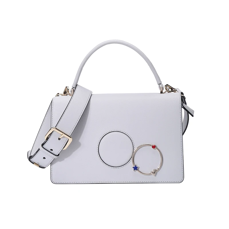 

New fashion zipper buckle box shape Calfskin luxury handbags women bags designer simple diamond single shoulder Messenger bag