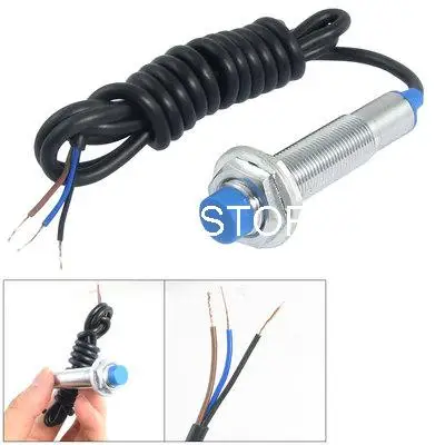 

DC 6-36V 4mm Tubular Approach Sensor Inductive Proximity Detector NPN NO Switch