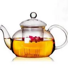 Стеклянный чайный горшок, высокотемпературный стеклянный горшок, фильтр, толстый Чайный фильтр, Чайный фильтр, ситечко для украшения дома, подарок на день рождения, свадебный подарок