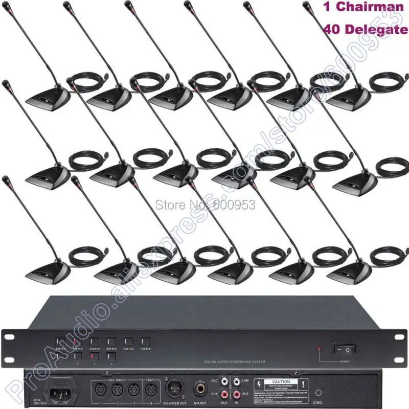 Delegate Table Mic Unit 