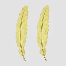 Новое поступление креативная металлическая особенность Закладка Новинка Золотая Закладка для книг Канцтовары подарок, школьные принадлежности для студентов