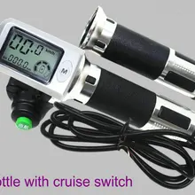 Спидометр/одометр+ дроссельная заслонка/ускоритель с ЖК-дисплеем 36v48v60v и Круизный переключатель электрический скутер велосипед MTB трехколесный велосипед DIY часть
