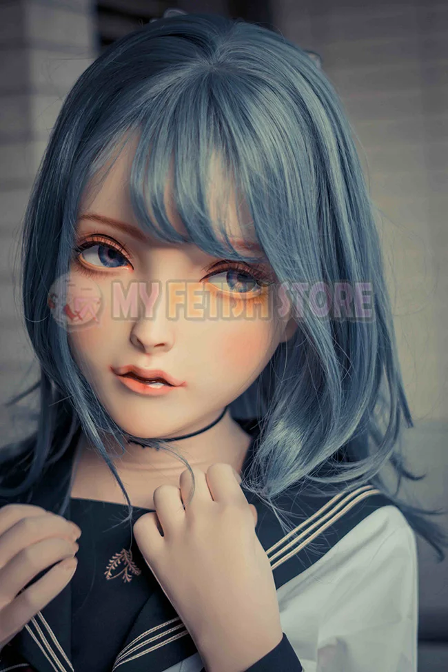 

(K106) Super delicate Girl Resin Half Head Anime Role liil design NANA-03 Tummy Cosplay Kigurumi Mask Crossdress Doll