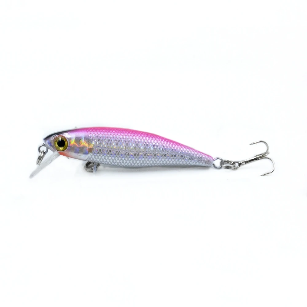1 шт. 6 см 4 2 г жесткие приманки для рыбалки Воблеры Crankbait 3D глаза искусственные peche