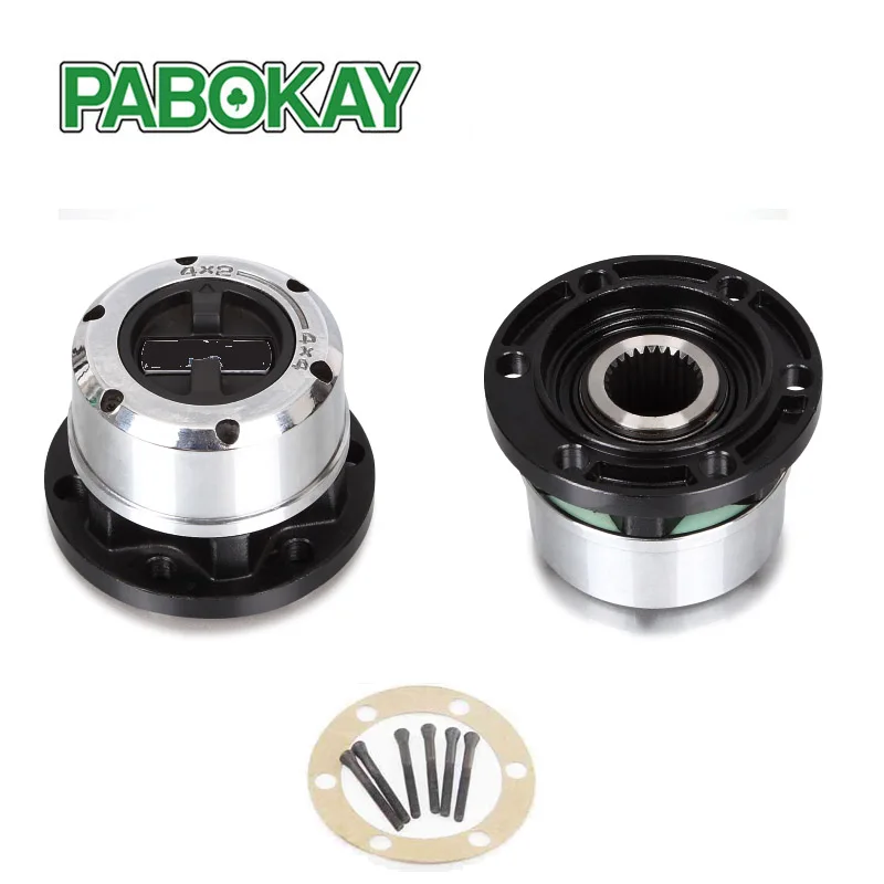 

2 pieces x for JEEP CJ Ster Scout II Terra Traveller ENGESA ENVEMO Camper Envemo Engesa free wheel locking hubs B032 AVM402