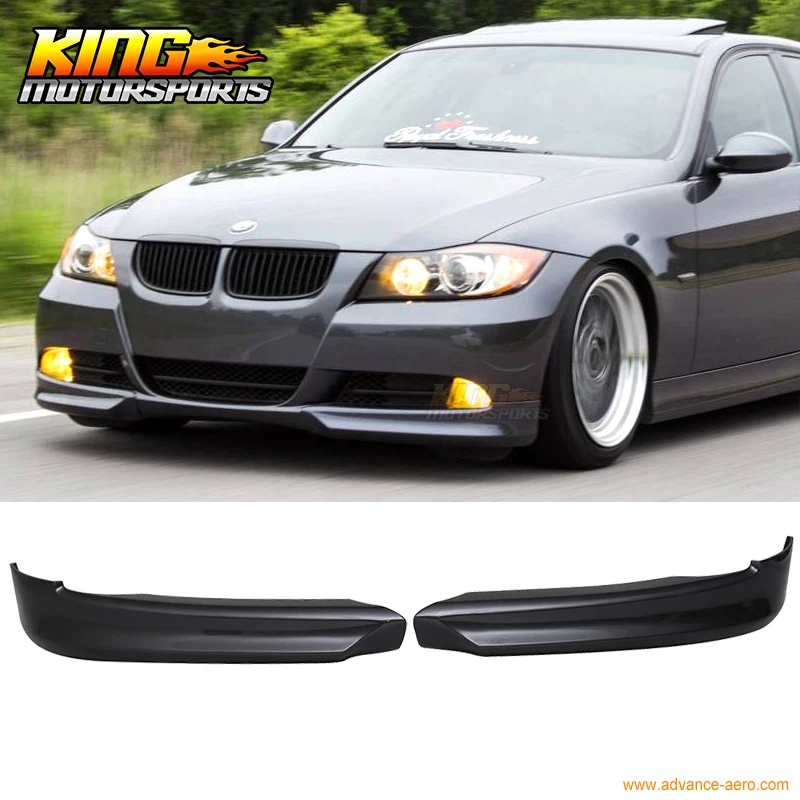 

For 05-08 BMW E90 3-Series OE Front Lip Painted #A22 Sparkling Graphite Metallic