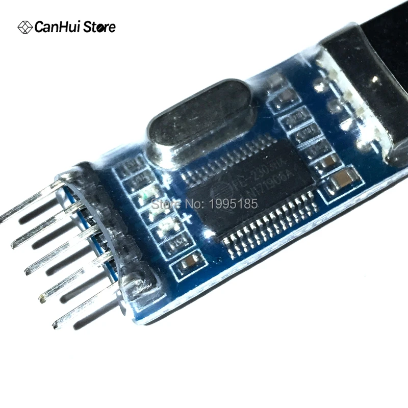 1 шт. USB к RS232 ttl конвертер адаптер модуль PL2303 с прозрачной крышкой PL2303HX модуль USB к последовательному порту