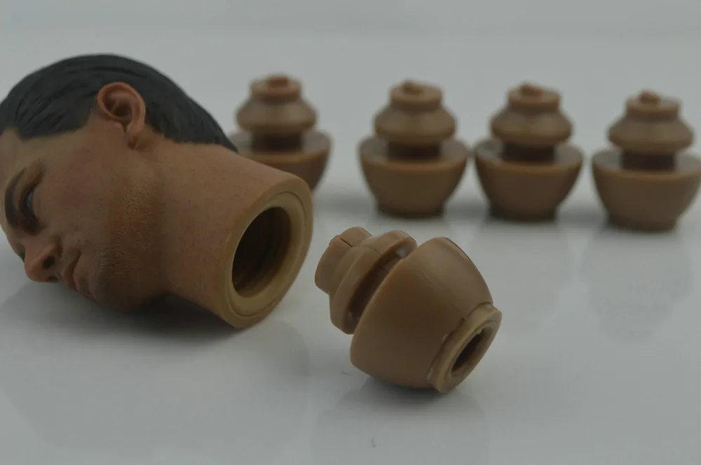 1//6 Neck Ring for Hot Toys Custom Head Sculpt Peg Joint Adapter Connector Body