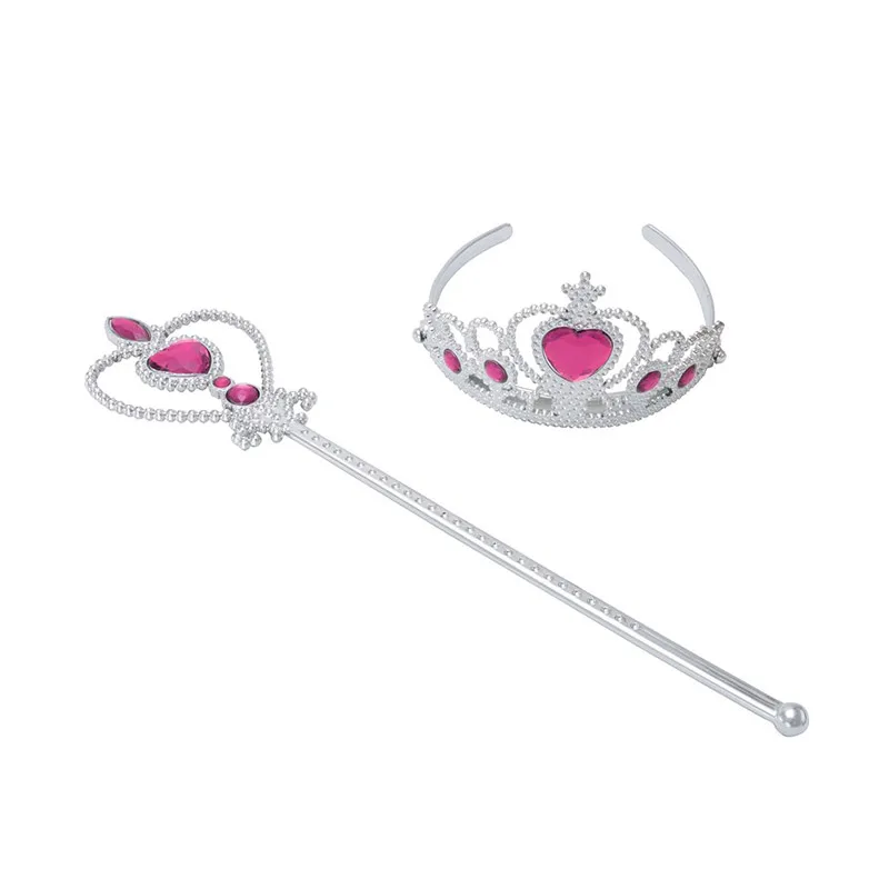Pink-Silver  Crown Magic Wand