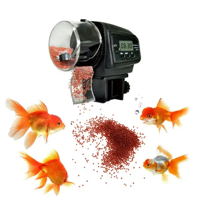 Aquarium Fish Food 130g/280g Protein Nutrition Health Purify Water