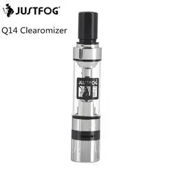 10 шт. оригинальный JUSTFOG Q14 Clearomizer 1,8 мл резервуар EGO/510 нить электронная сигарета распылитель для JUSTFOG Q14 Kit VS Q16 Tank