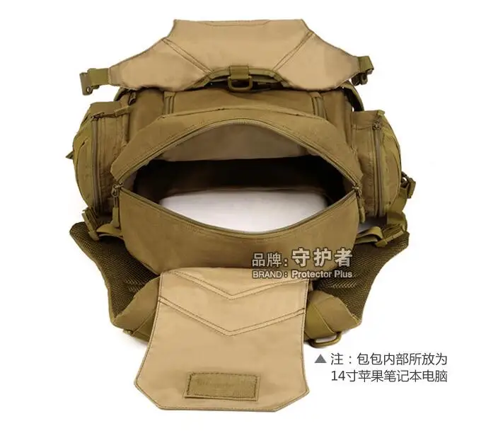 ProtectorPlus New large-capacity mountaineering bag multi-functional tactical fans of the military camouflage backpack riding40L ProtectorPlus New large-capacity mountaineering bag multi-functional tactical fans of the military camouflage backpack riding40L