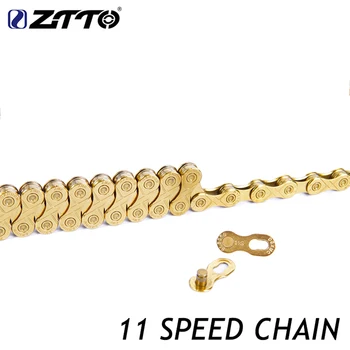 

ZTTO11S 22S 33S mountain bike road bike gold chain quality durable bicycle accessories K7 system