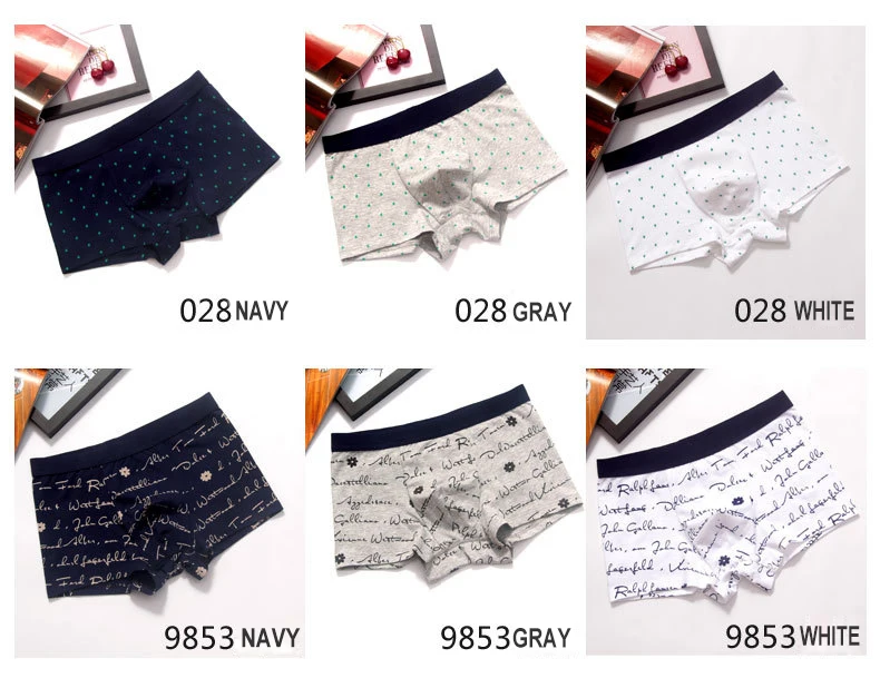 Cause Boxer Cotton Brands Underwear Men Panties Homme Boxer Shorts 4XL Male Breathable Calzoncillos Underpants Boxer Mens Trunks09