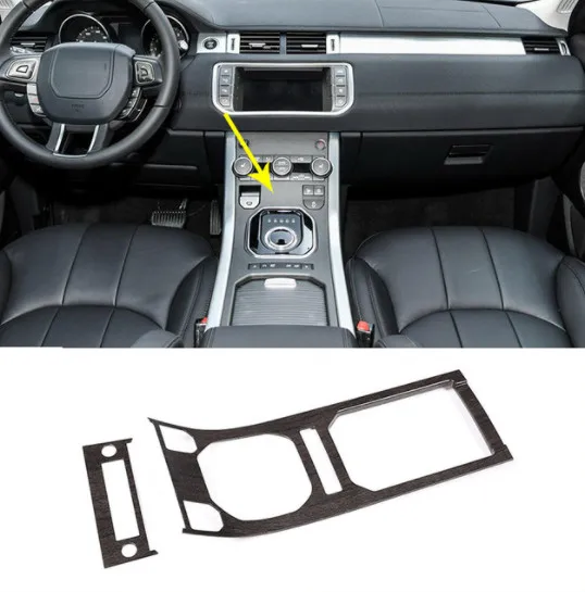 

Oak Wood Style ABS Center Console Gear Panel Decorative Cover Trim For Land Rover Range Rover Evoque 2013-2017 Car Accessories