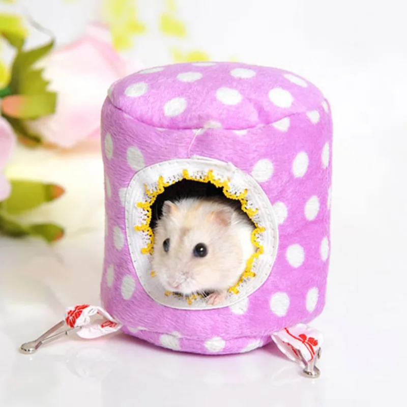 

Hanging Bed Toy House Hammock for Ferret Rabbit Rat Hamster Parrot Squirrel 10cm X 10cm