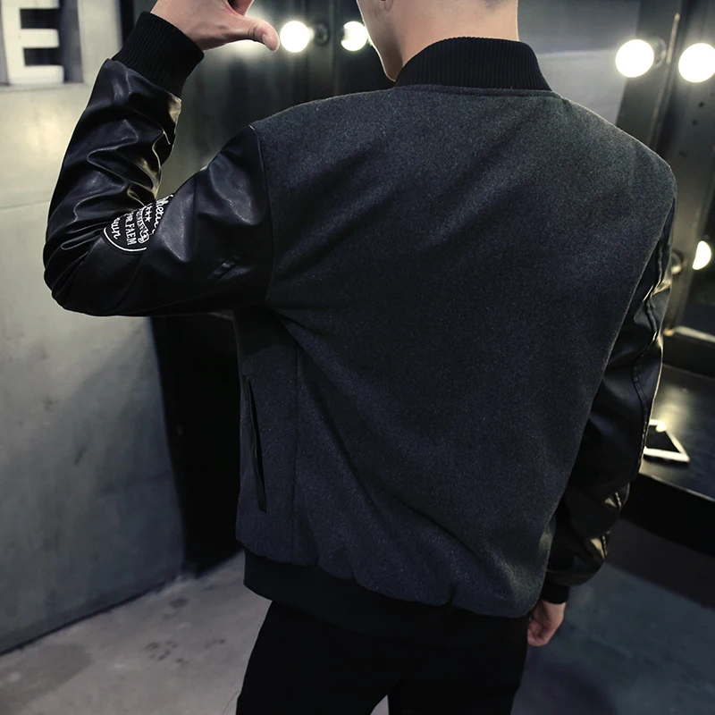 Grandwish Men's Jackets Coats Plus Size 4XL Male Slim Fit Mens Windbreaker Jacket Solid Color Hip Pop Streetwear Jacket ,ZA082 Grandwish Men's Jackets Coats Plus Size 4XL Male Slim Fit Mens Windbreaker Jacket Solid Color Hip Pop Streetwear Jacket ,ZA082