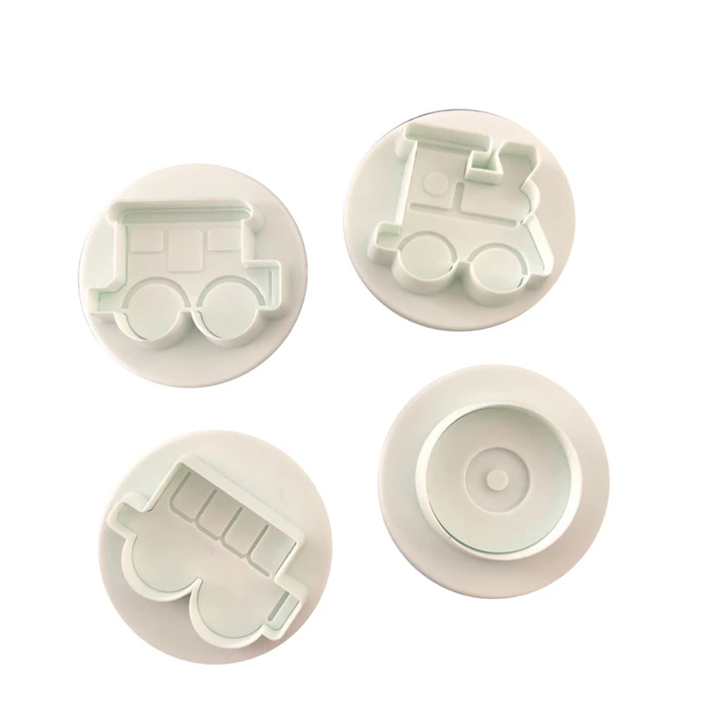 Truck Shaped Plastic Cake Mold Fondant Cake Decoration Tool Craft