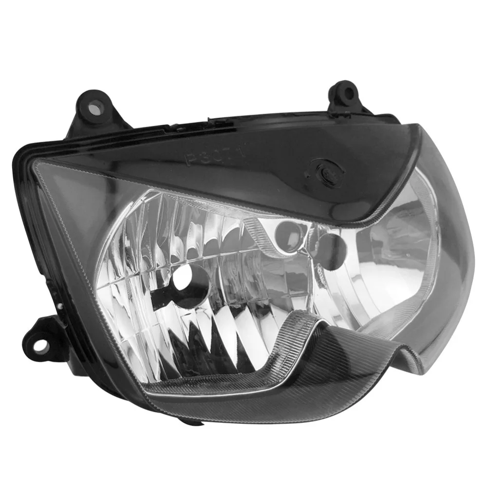 Headlamp For Kawasaki Ninja 250R EX250 2008 2009 2010 2011 2012, Brand New Head light lamp BLACK Color Headlight