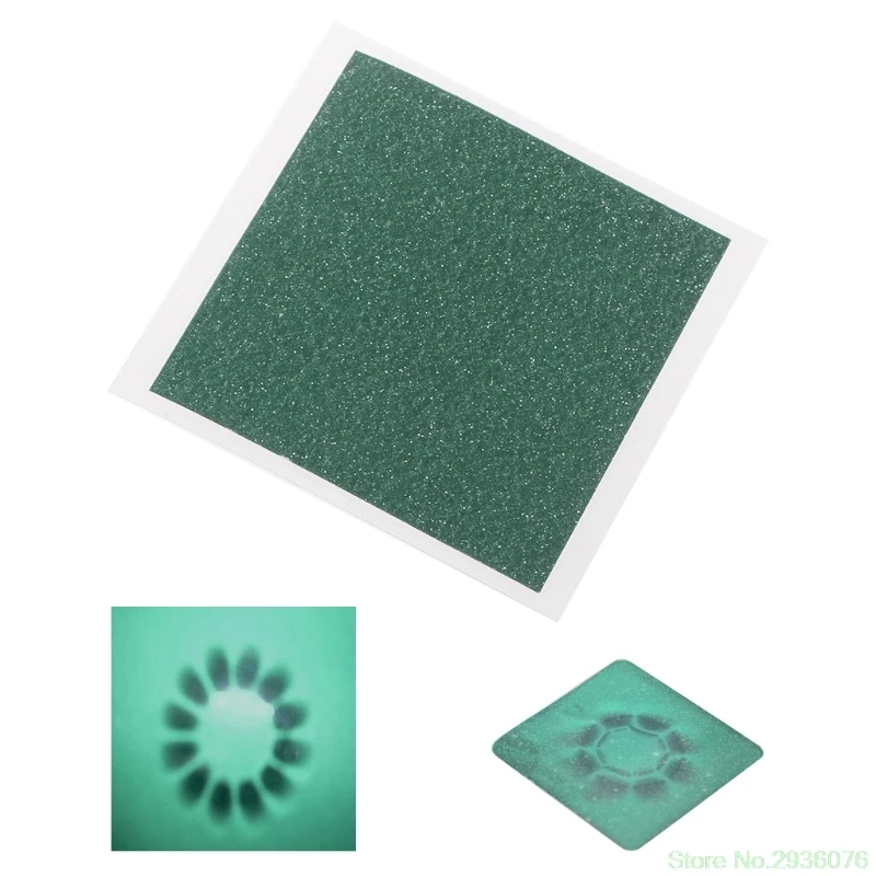 

New Magnetic Field Viewer Viewing Film 50x50mm Card Magnet Detector Pattern Display Drop Ship Support