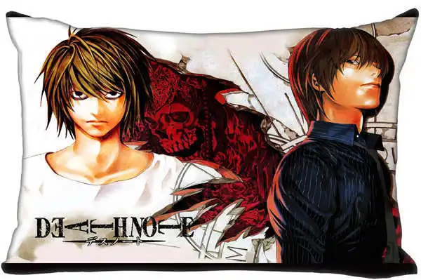 Best Custom Death Note наволочка молния на прямоугольную наволочку 35x45,40x60 см(одна сторона печати) 180516-02 - Цвет: Rectangle Pillowcase