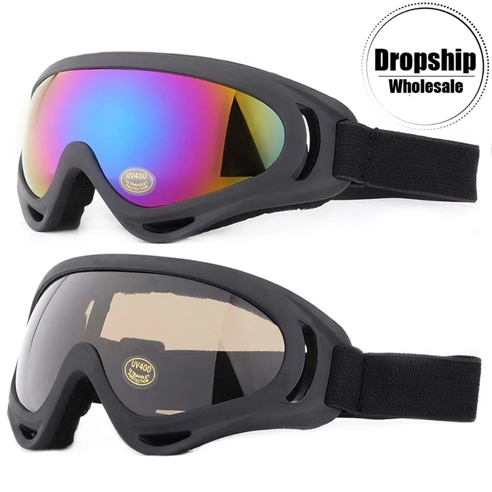 الشتاء Ski نظارات للرجال النساء UV400 يندبروف النظارات الشمسية الرياضة CS الادسنس نظارات التزلج الثلج مكافحة عدسات الضباب